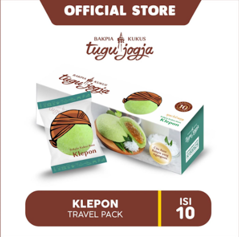 Bakpia Kukus Tugu Jogja Klepon Travel Pack 2