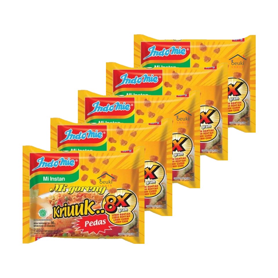 Indomie Goreng Kriuk Pedas