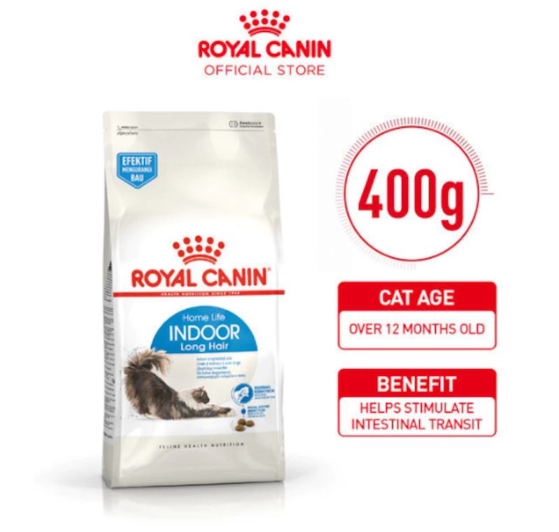 Royal Canin Indoor Long Hair Dry Cat Food 400 gram 2