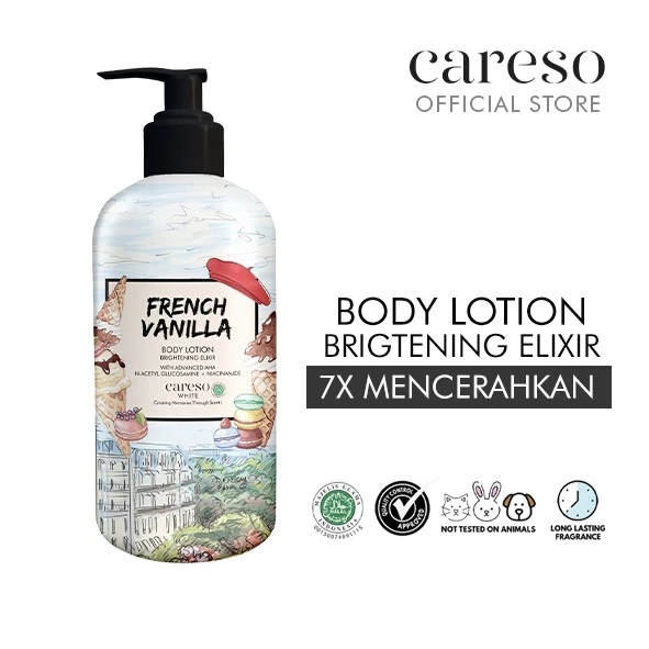 Elina Prima Sejahtera CARESO French Vanilla Body Lotion