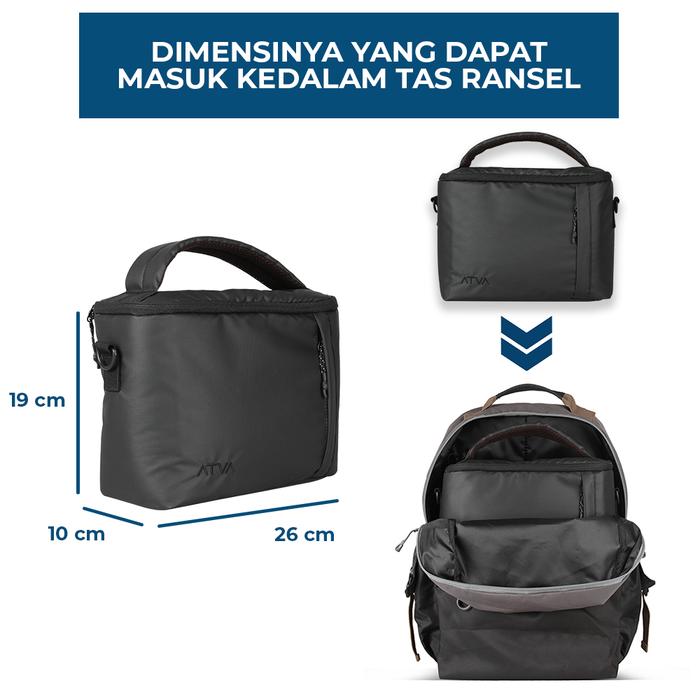 Kreasinovatif Jahit Berkah ATVA® Insert Camera Bag