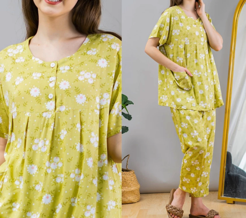 Oriana Sleepwear Piyama Lengan Pendek Puthi Collection 4