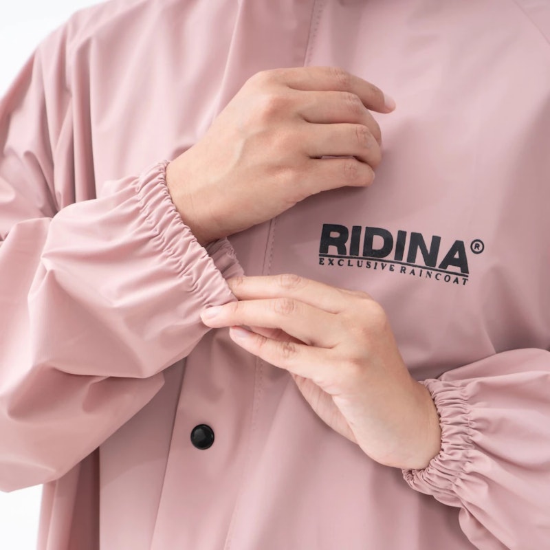 Ridinia Jas Hujan Wanita Setelan Baju dan Rok 5