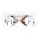 Informa X137282 SHADY DINING SET (1DT+6DC) WHITE 1