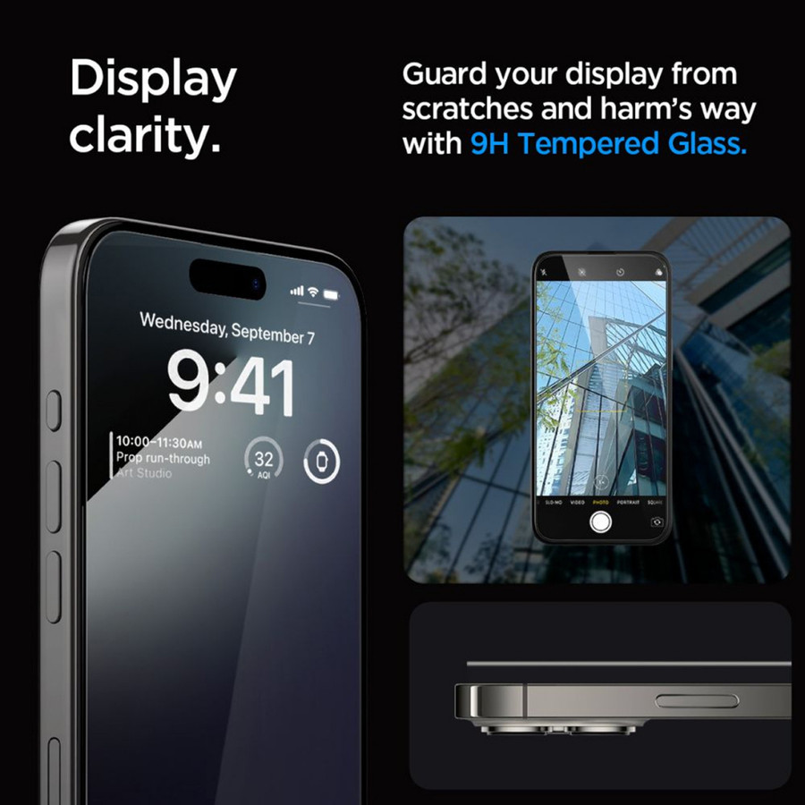 SPIGEN Glas.tR EZ Fit Privacy for iPhone 3