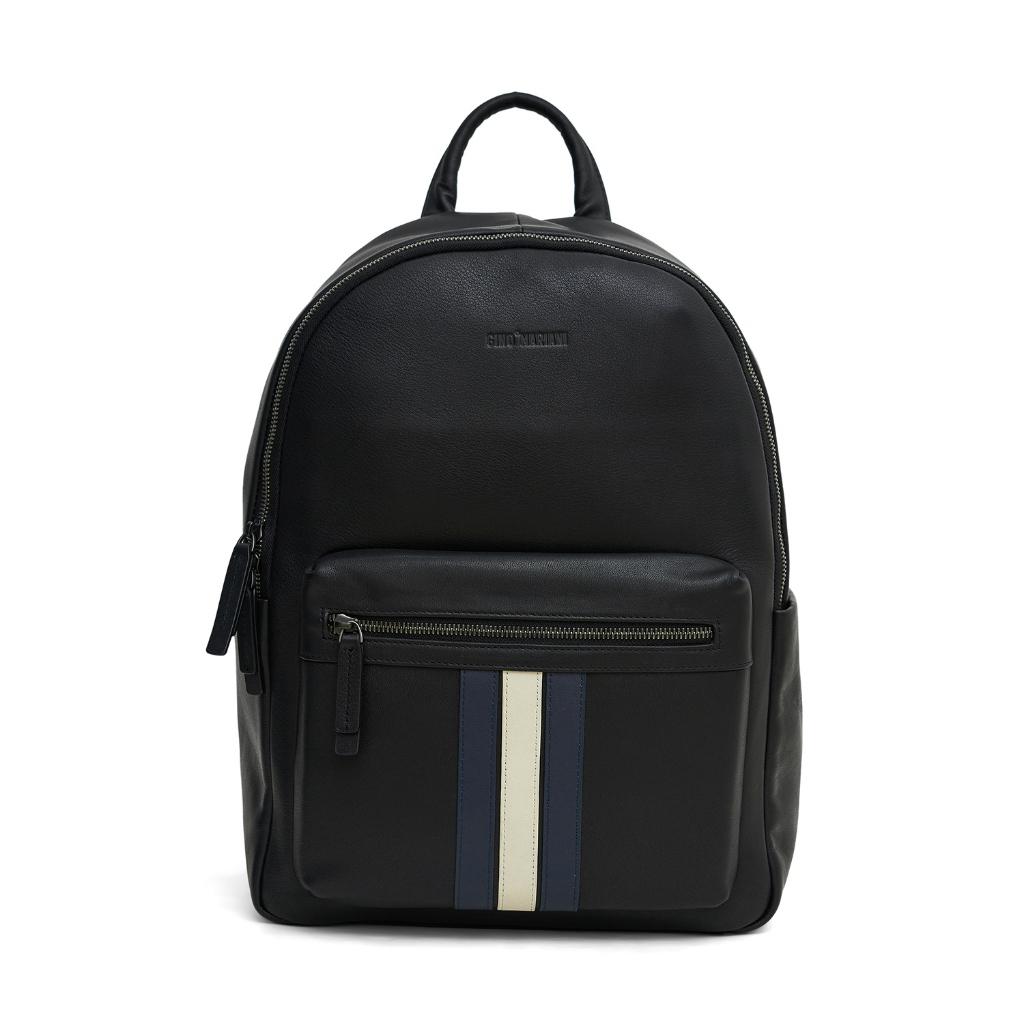 Gino Mariani Bristol Black Backpack