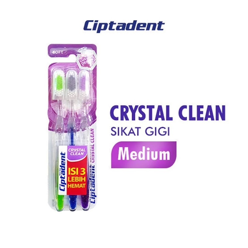 Ciptadent Crystal Clean Medium