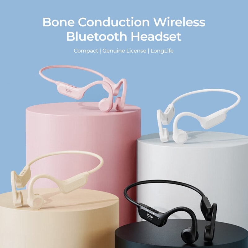 KiiP Wireless Headphone Bluetooth Bone Conduction 3