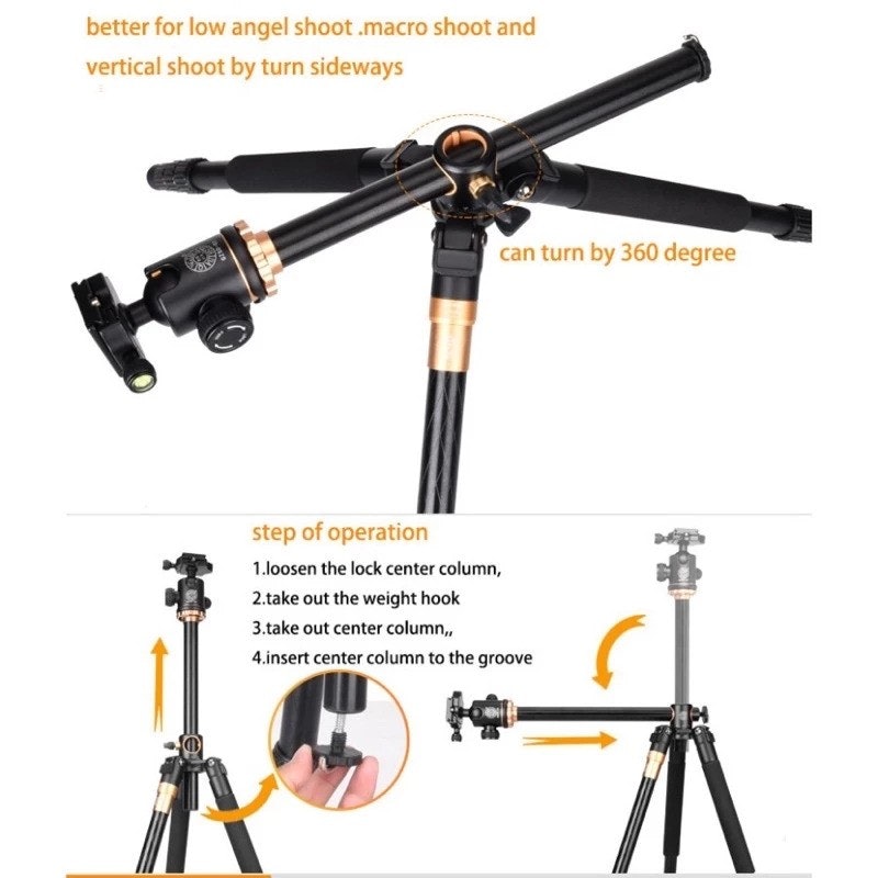 Beike Tripod Monopod & Flat Lay Horizontal 4