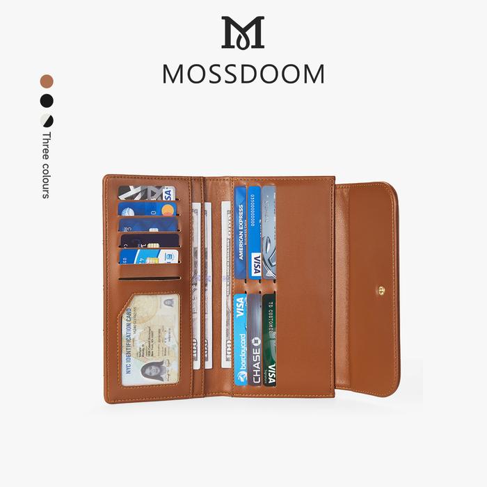  MOSSDOOM Dompet Wanita Simpel Panjang 