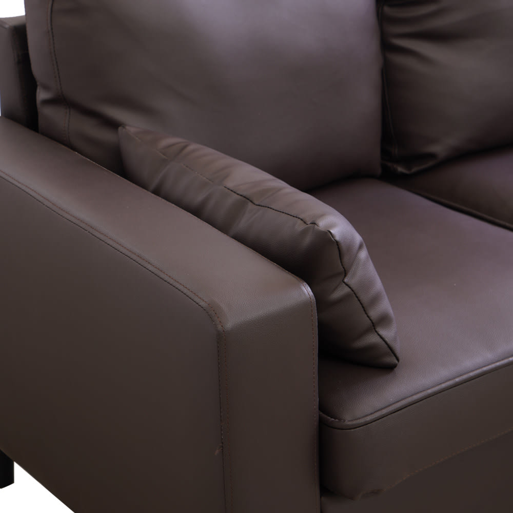 Home Center Indonesia Selma Leander Sofa Modular Sudut Kulit