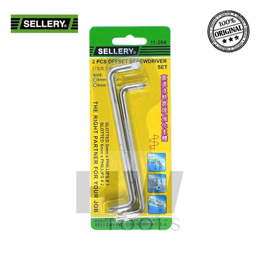 Sellery Tools Sellery Offset Screwdriver Set 11-264 11-264