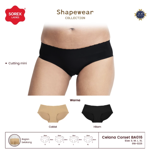 Prakarsa Jaya Sentosa Sorex Curve-O Celana Korset Busa Shapewear BA016