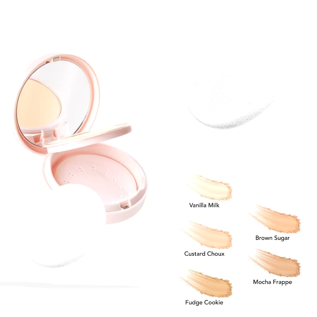 Sea Beauty Indonesia Sea Makeup Acne Cover & Smooth Two Way Cake Custard Choux