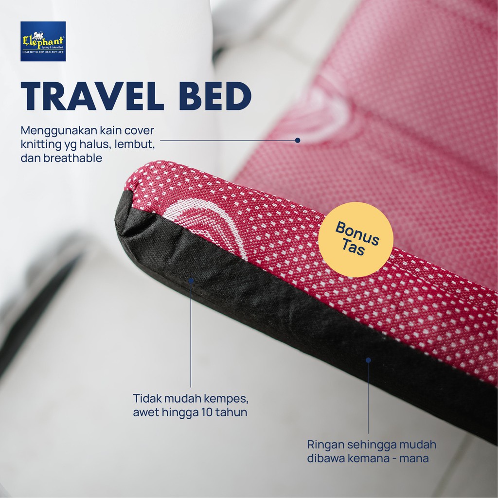 Elephant  Travelbed D Rebounded Kasur Lipat 4