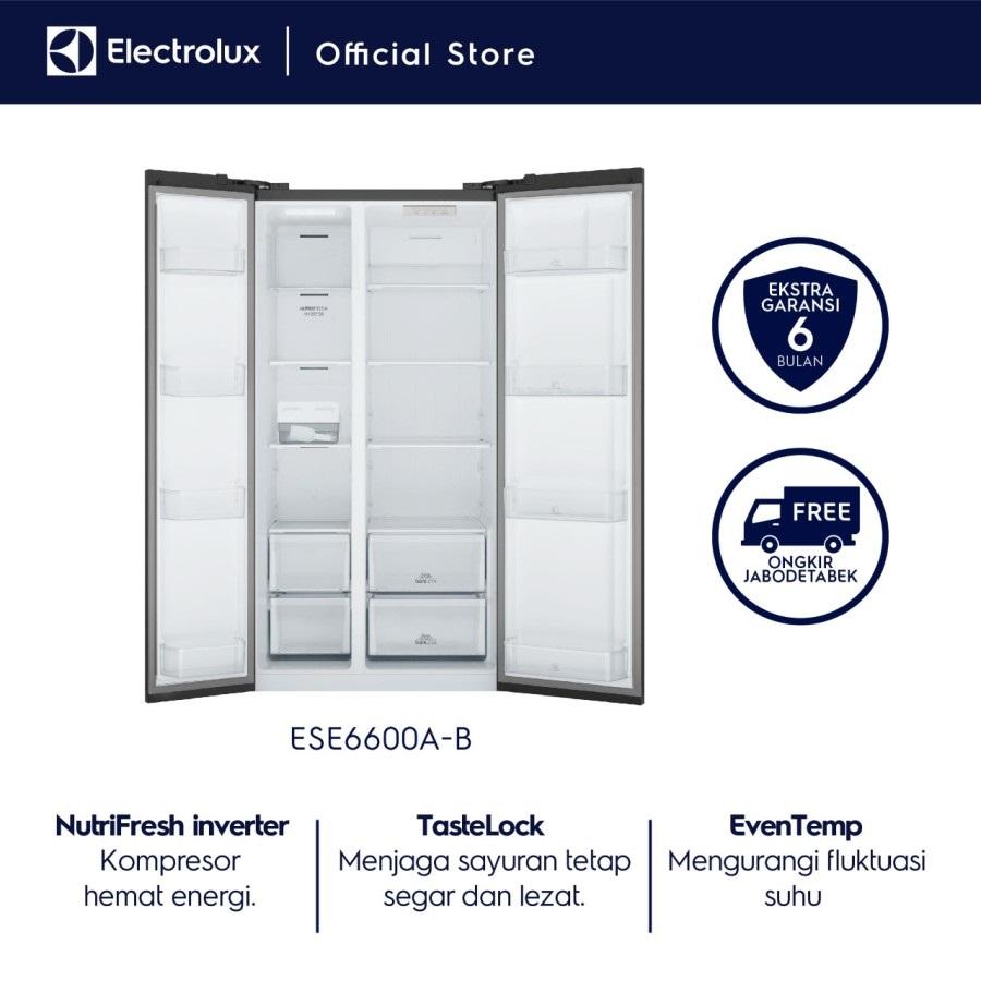 Electrolux Electrolux Kulkas side-by-side Electrolux ESE6600A-B