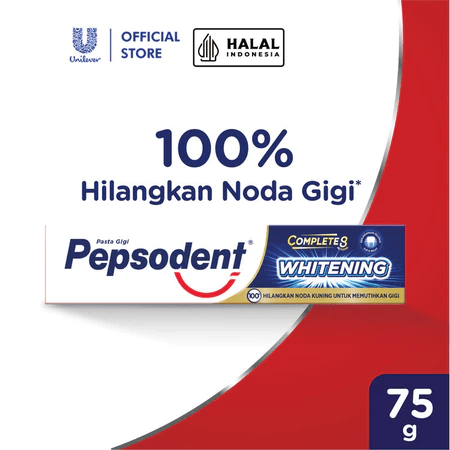 Unilever Indonesia Pepsodent Complete 8 Plus Whitening