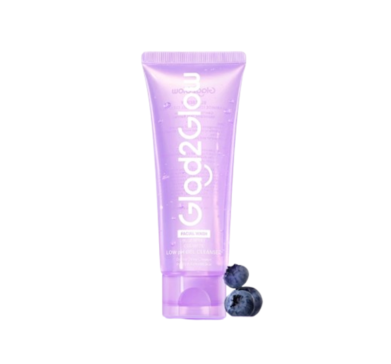 Glad2Glow Blueberry Ceramide Low pH Gel Cleanser 1