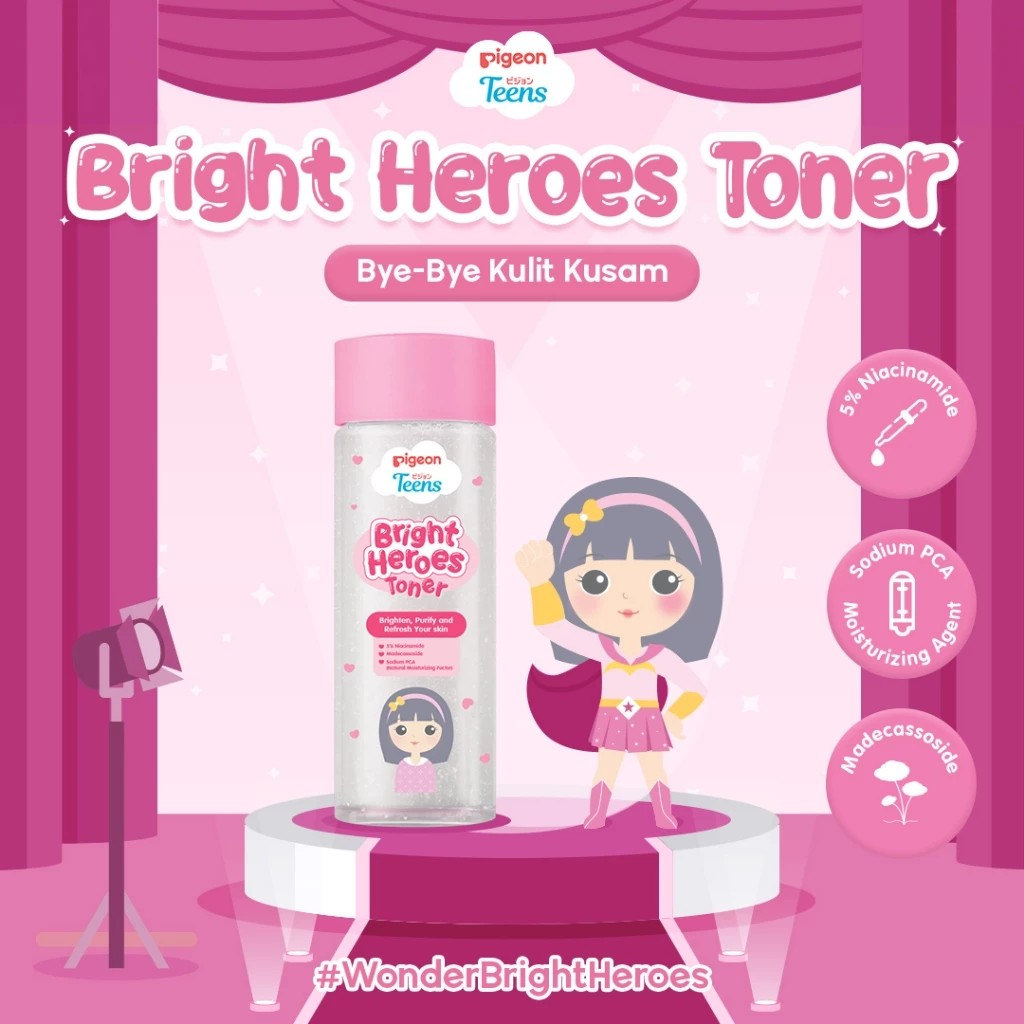 Pigeon Pigeon Teens Bright Heroes Toner 