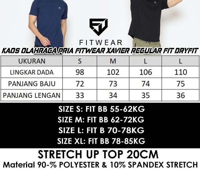 Fitwear Indonesia Fitwear Xavier Regular Fit