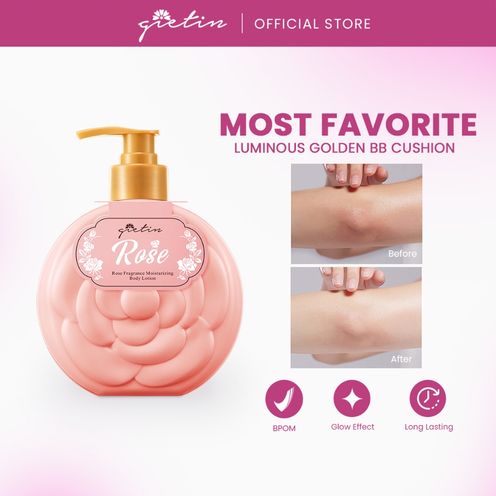 Golden Belle Global Gietin Rose Fragrance Moisturizing Body Lotion