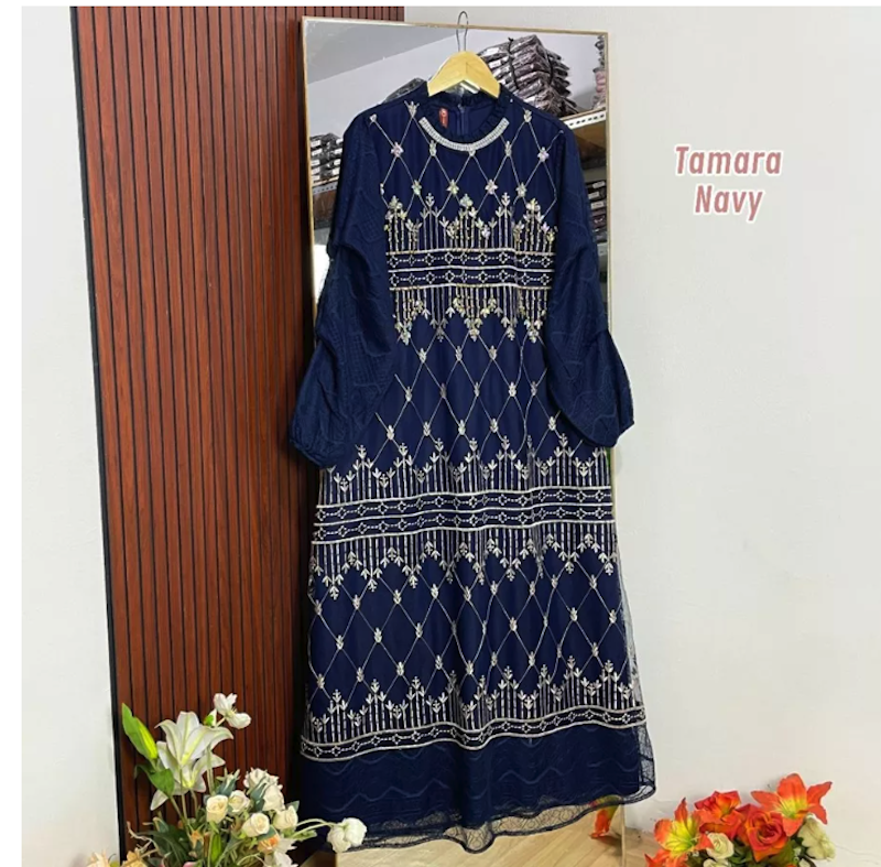 Myshawl Tamara Gamis Brokat 4