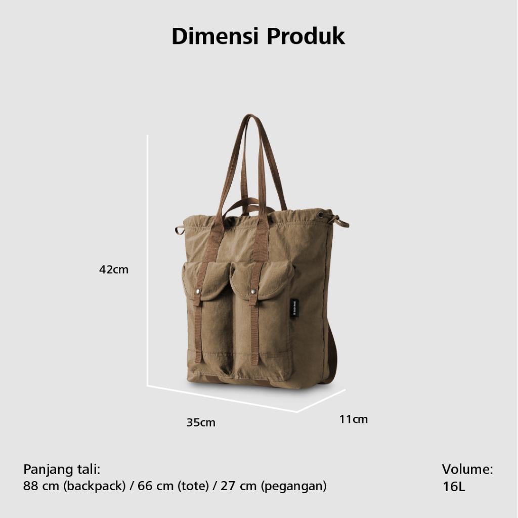 Eksonindo Multi Product Industry Bodypack Tame Regular Tote Bag
