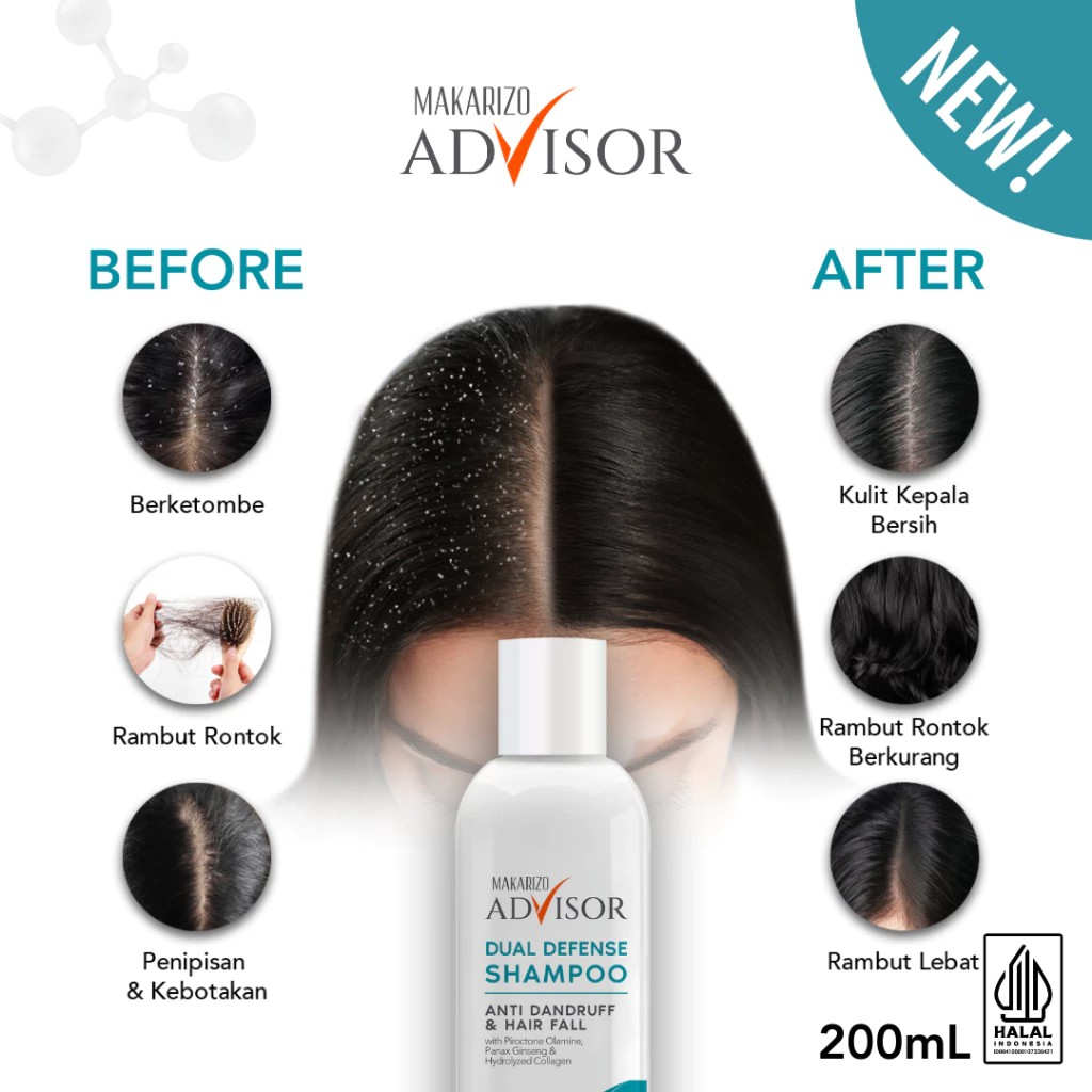 Makarizo Advisor Dual Defense Shampoo