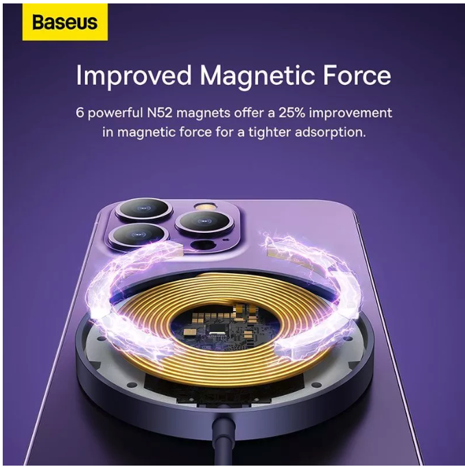 Baseus Simple Mini 4 Magnetic Wireless Charger