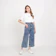 Esrocte Celana Kulot High Waist Jeans Wanita P01 1