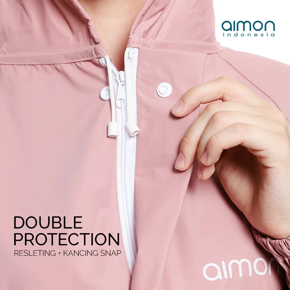 Aimon Jas Hujan Setelan Jaket Celana Original 4