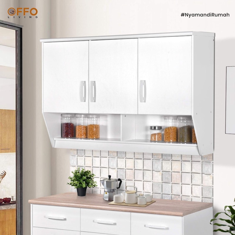 Offo Living Kitchen Set Lemari Dapur 3 Pintu - Luna 2