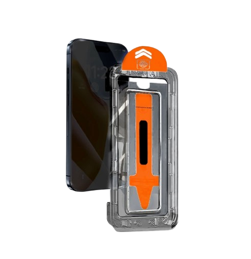 Viclook Easy Install Tempered Glass Anti Spy HD Clear Fit for iPhone