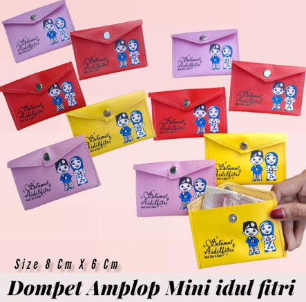  Amplop Dompet Lebaran Mini Set 12 pcs