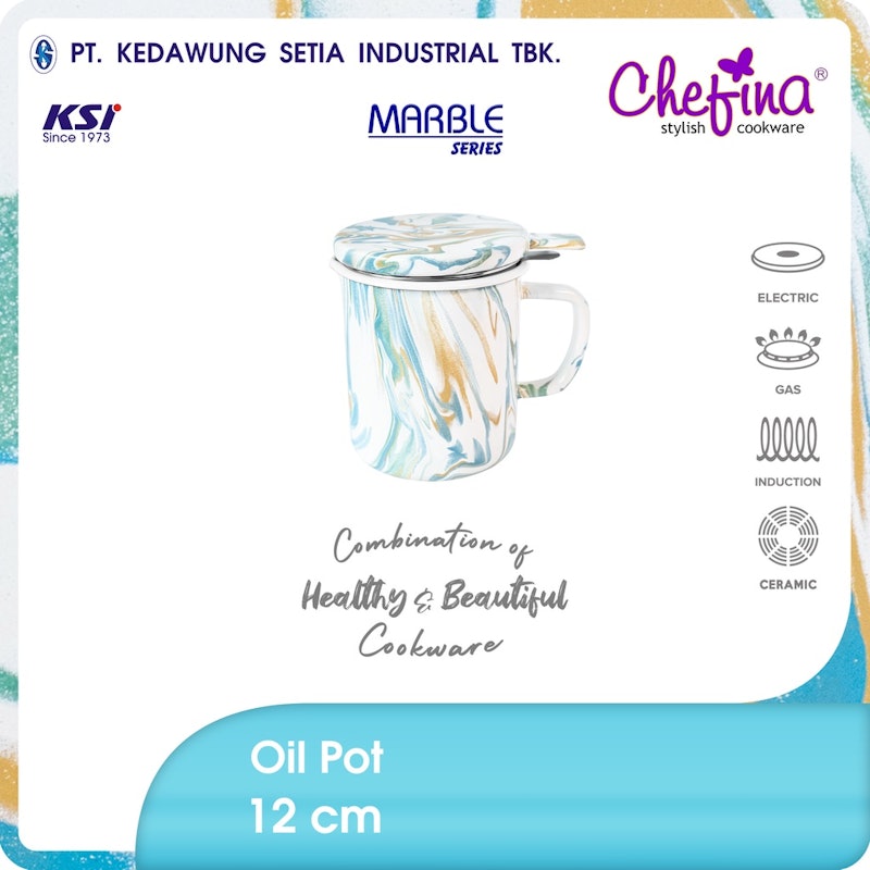 Chefina Oil Pot Marble - 12 cm 3