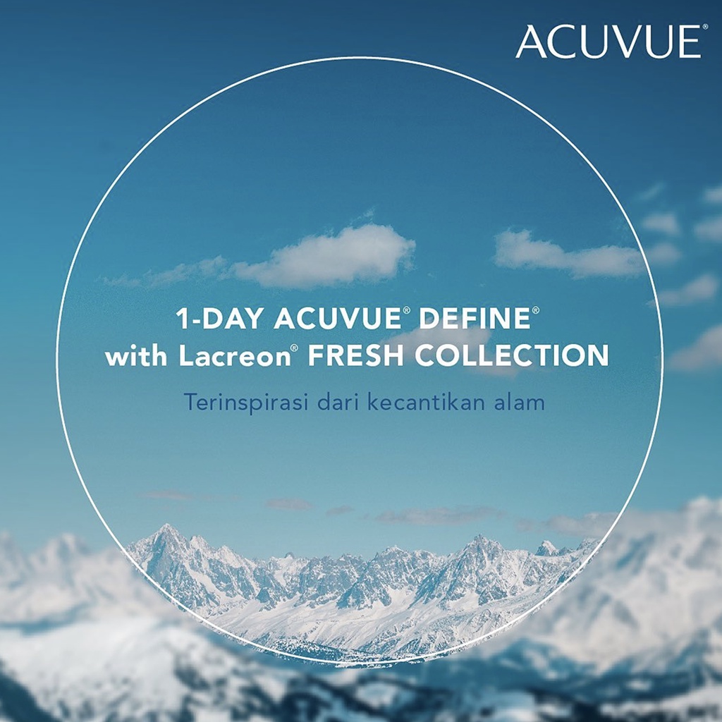 Johnson & Johnson Acuvue 1-Day Define Fresh Grayzel