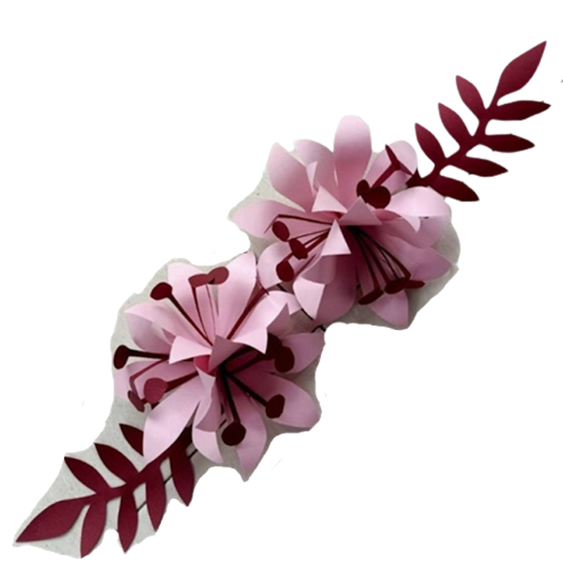 Lily Paper Flower 1