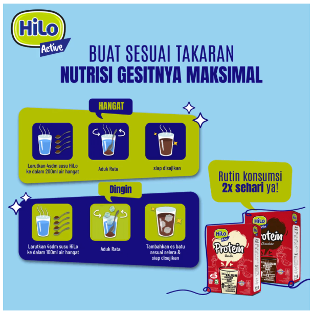 Nutrifood Indonesia HiLo Active Vanilla