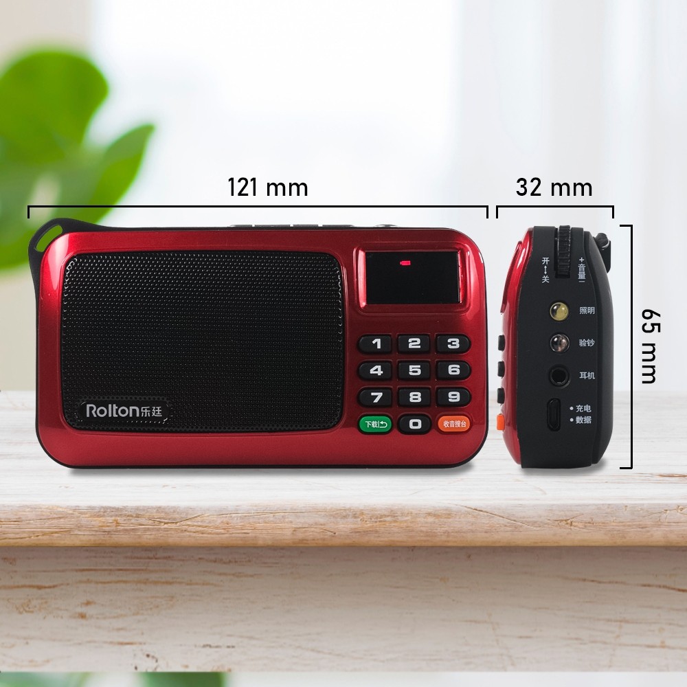  Rolton Portable Multimedia Speaker W405