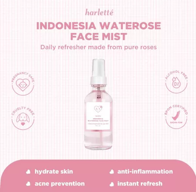 Harlette Waterose Face Mist 2