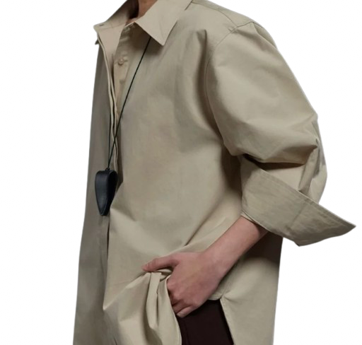 Ecinos 100% Cotton Oversized Shirt