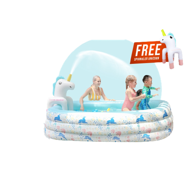 Square Inflatable Baby Pool 