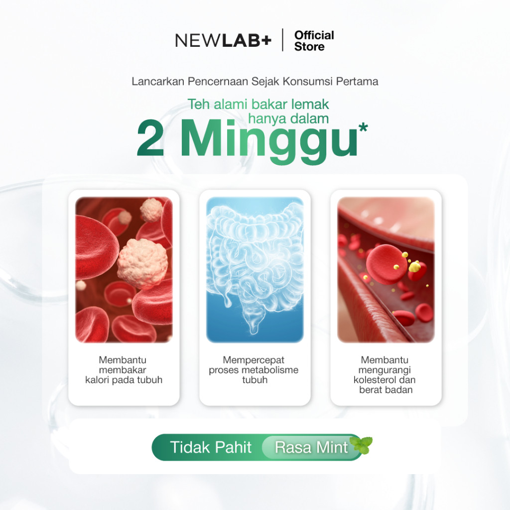 Akselerasi Sumber Berkah NEWLAB+ Fitlogy Tea Drink