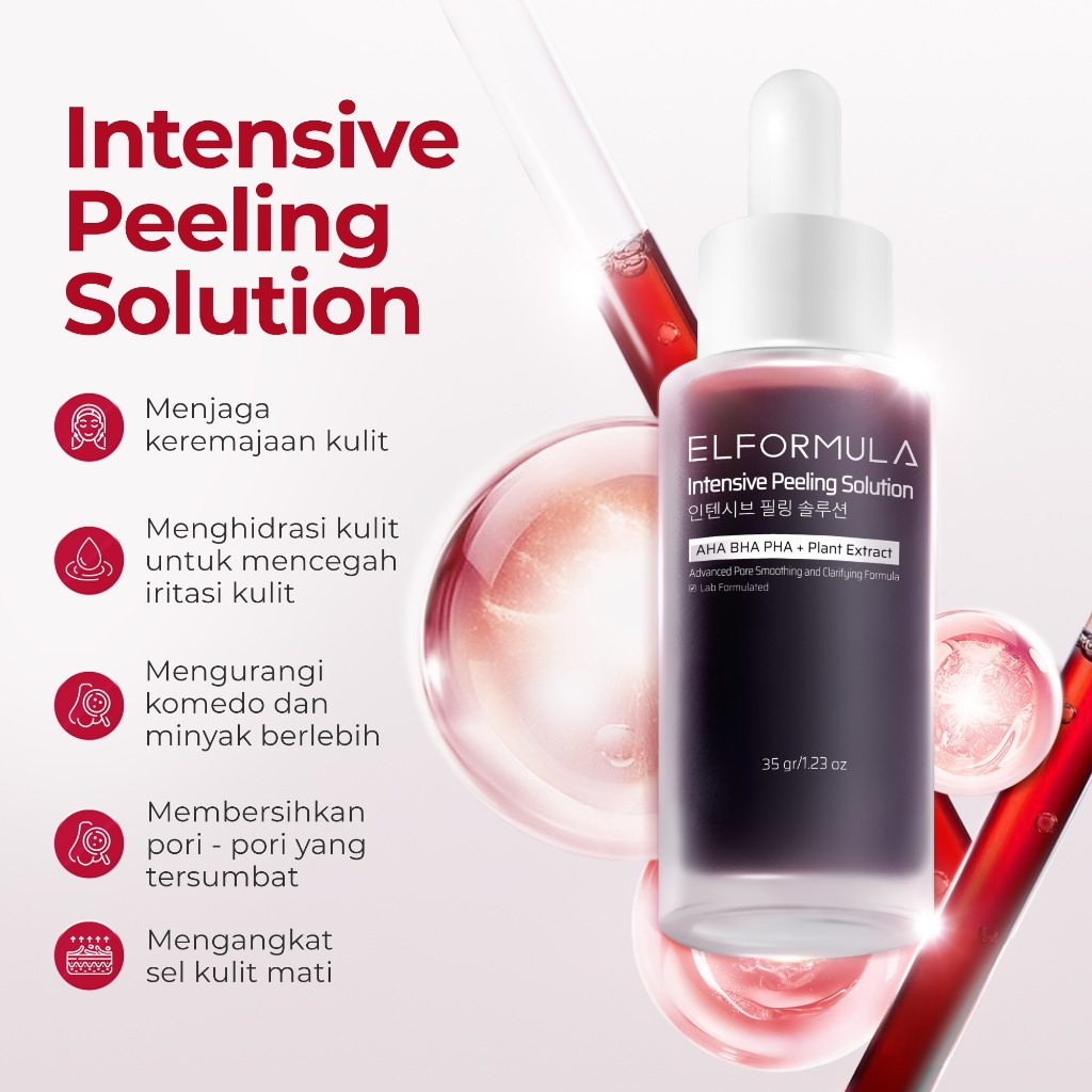 Nayue Kosmetik Indonesia ELFORMULA Intensive Peeling Solution 