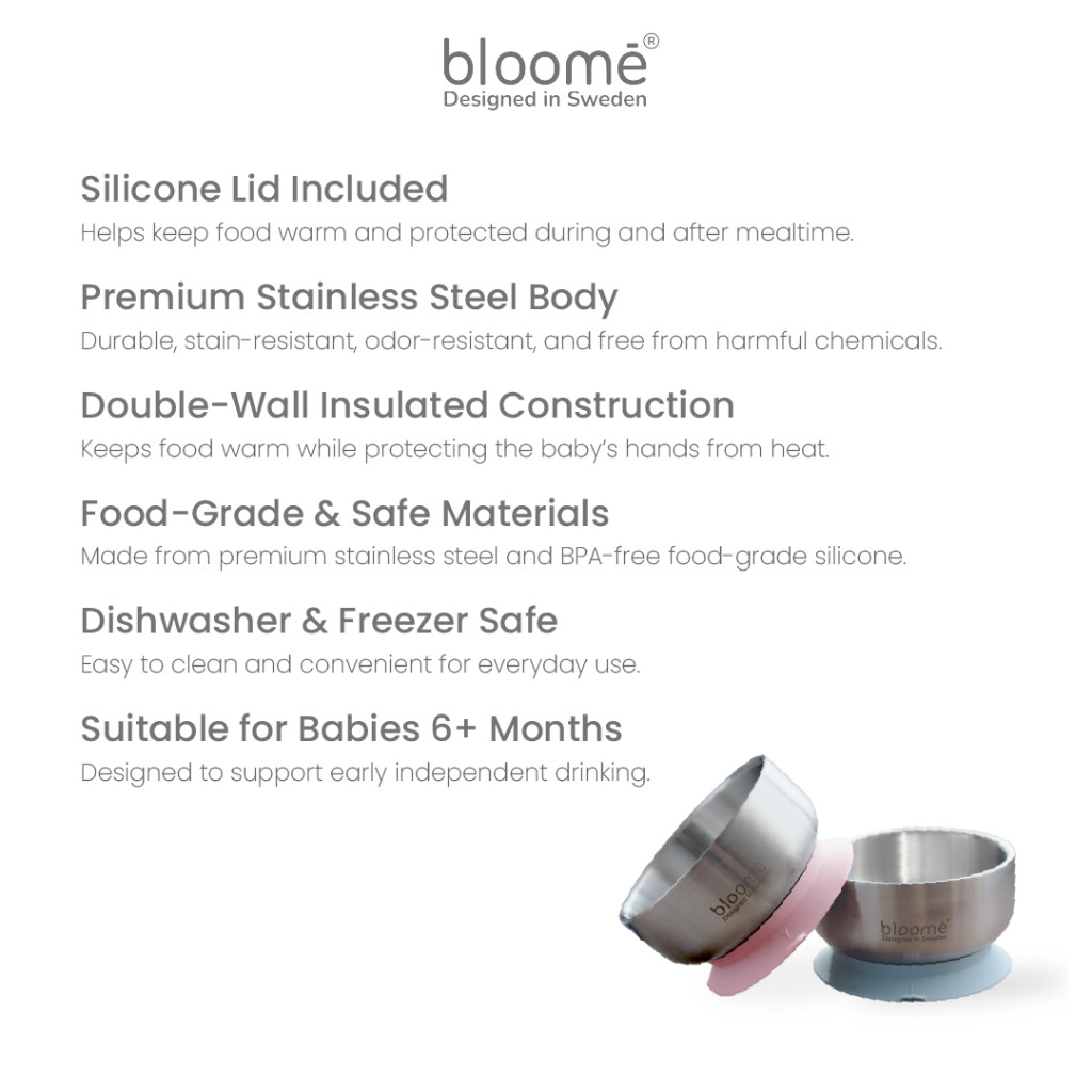 Bloomē Stainless Suction Bowl 4