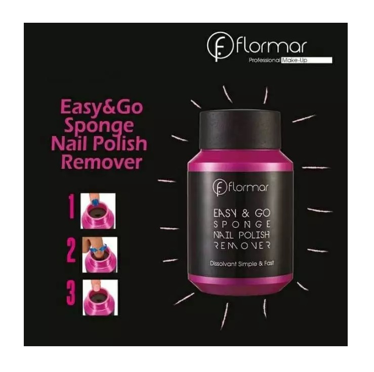 flormar flormar Easy & Go Sponge Nail Polish Remover