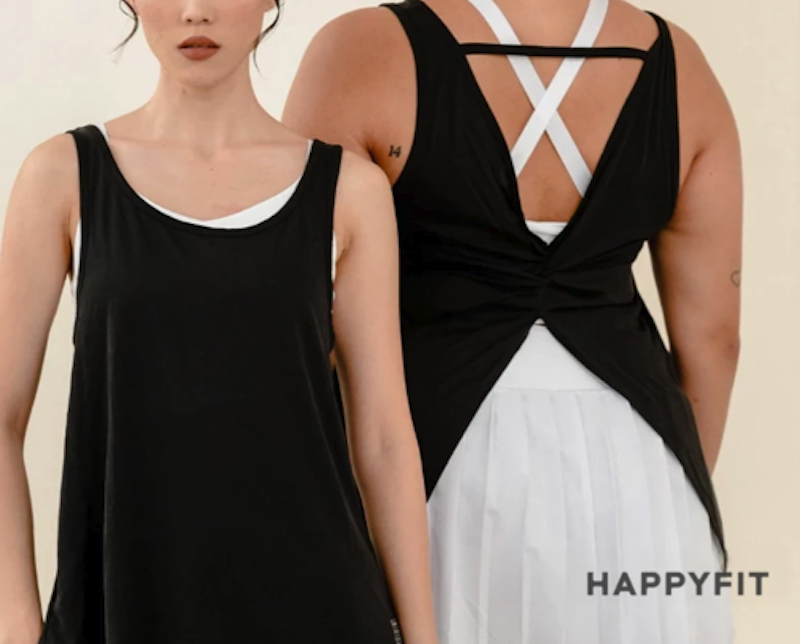 Happyfit Back Tied Tank Top 2