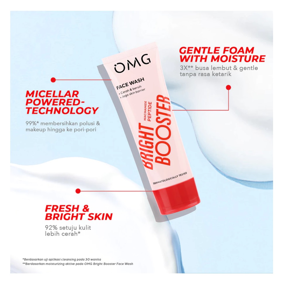 Paragon Technology and Innovation OMG Bright Booster Face Wash 