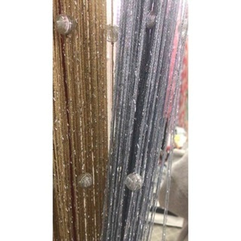 Tirai Glitter Mute Bulat 2