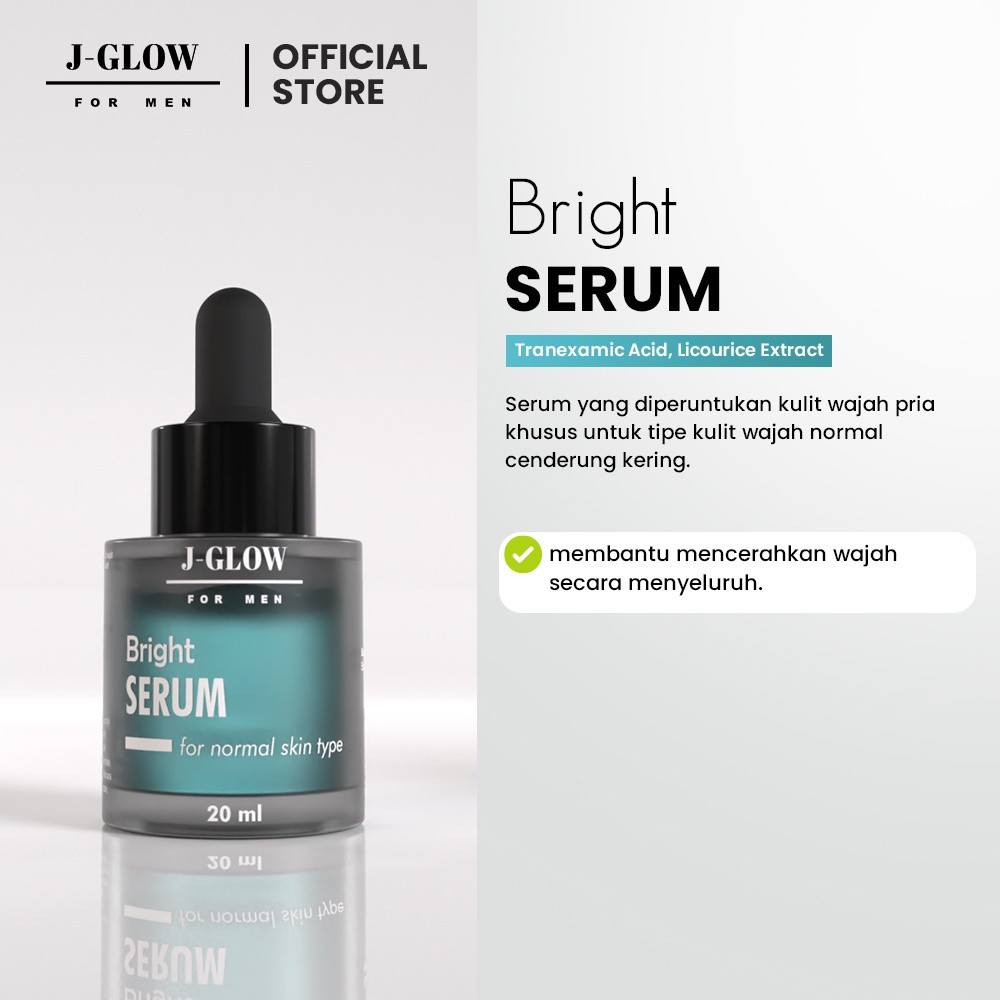 J-GLOW FOR MEN Paket Brightening Fresh Water 2